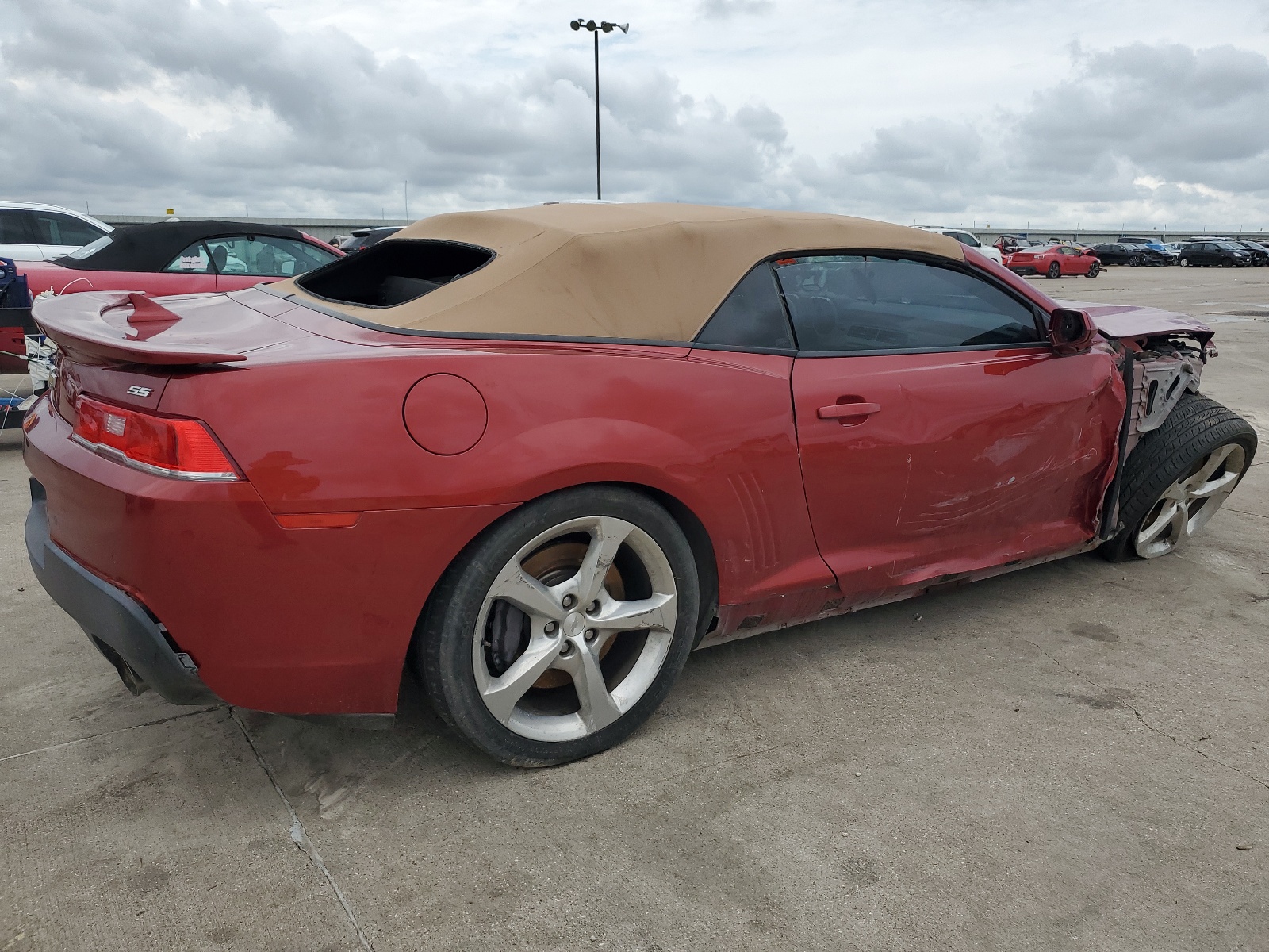 2014 Chevrolet Camaro 2Ss vin: 2G1FK3DJ6E9200637