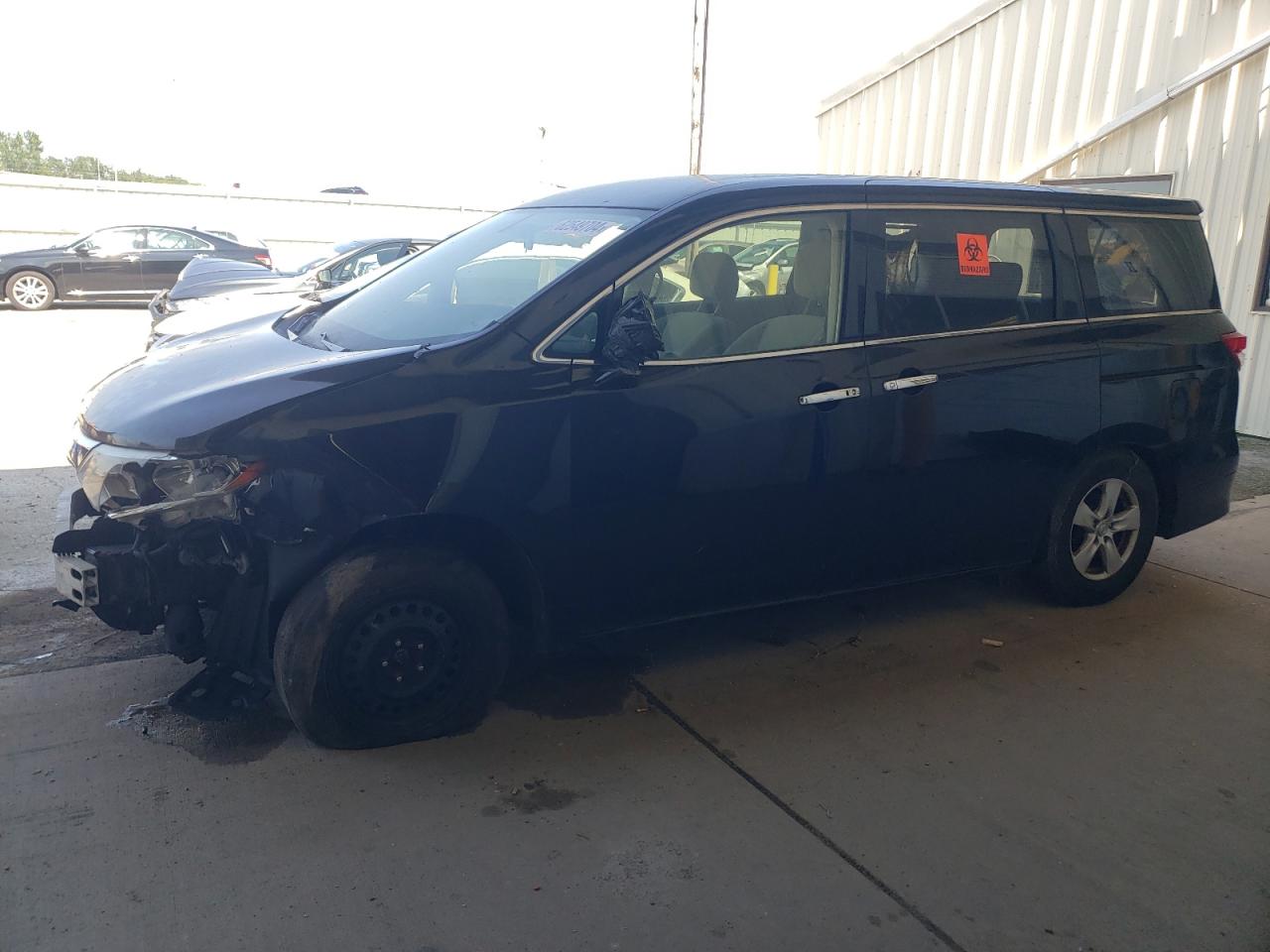 2015 Nissan Quest S VIN: JN8AE2KP9F9122960 Lot: 62549704