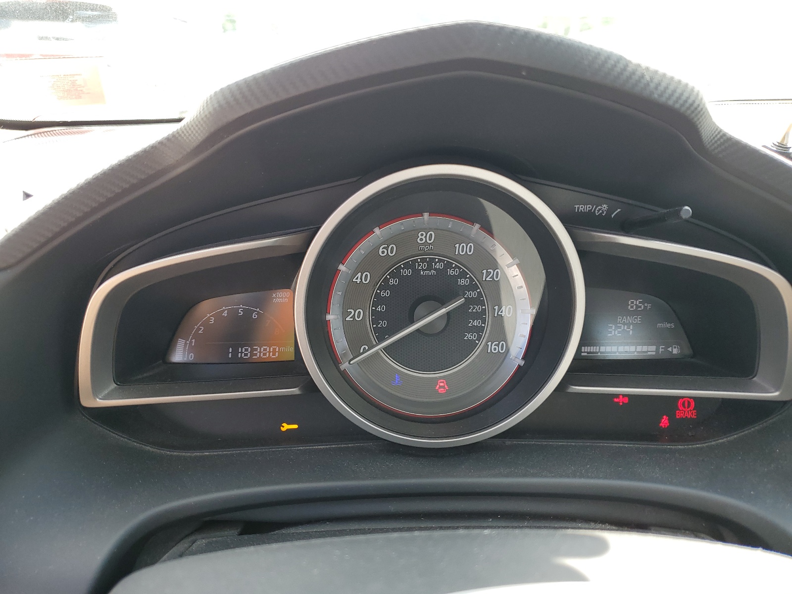 JM1BM1W79E1122493 2014 Mazda 3 Grand Touring