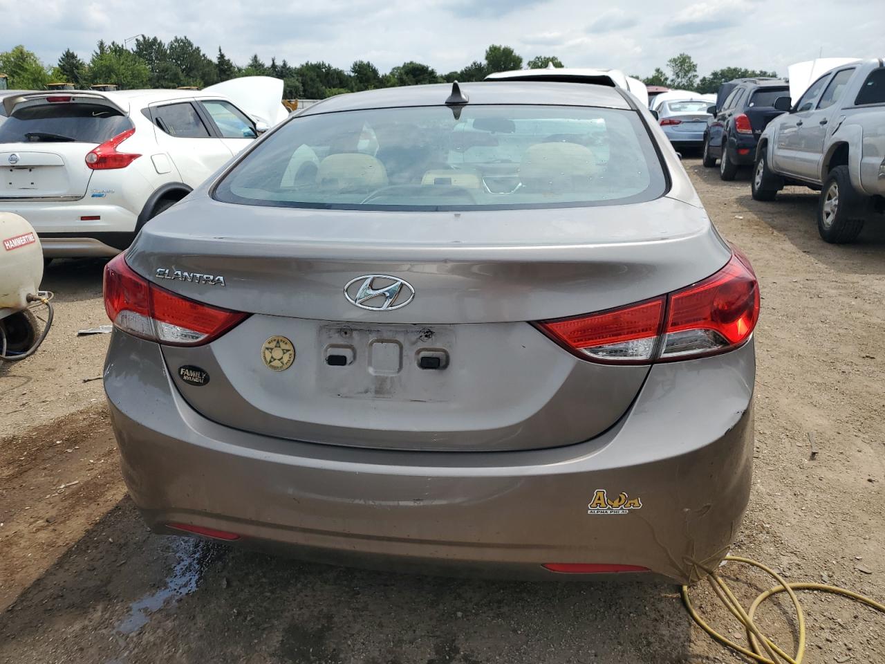 2012 Hyundai Elantra Gls VIN: 5NPDH4AE2CH104301 Lot: 63818714