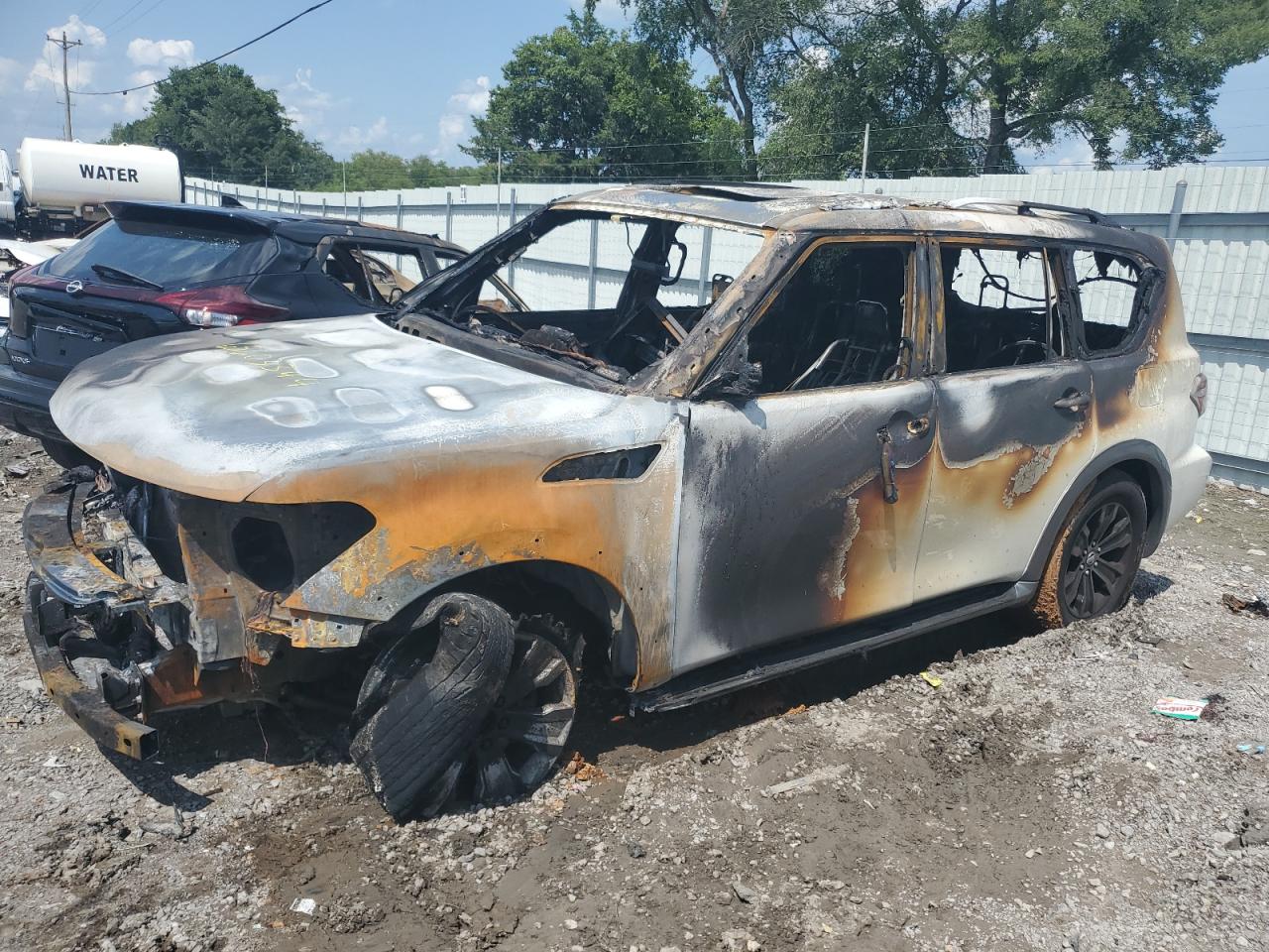 2017 Nissan Armada Platinum VIN: JN8AY2NF2H9301242 Lot: 65603344