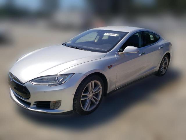 Хетчбеки TESLA MODEL S 2014 Сріблястий