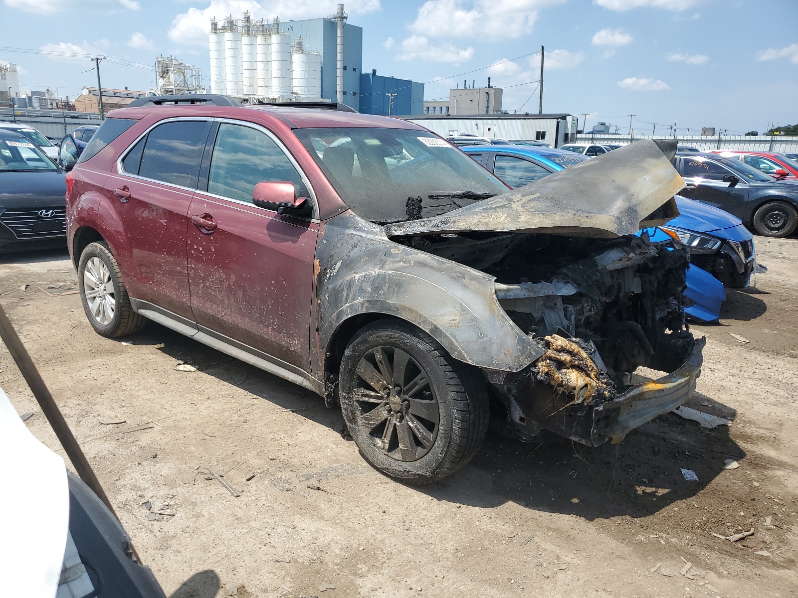 2CNFLNEY1A6271764 2010 Chevrolet Equinox Lt