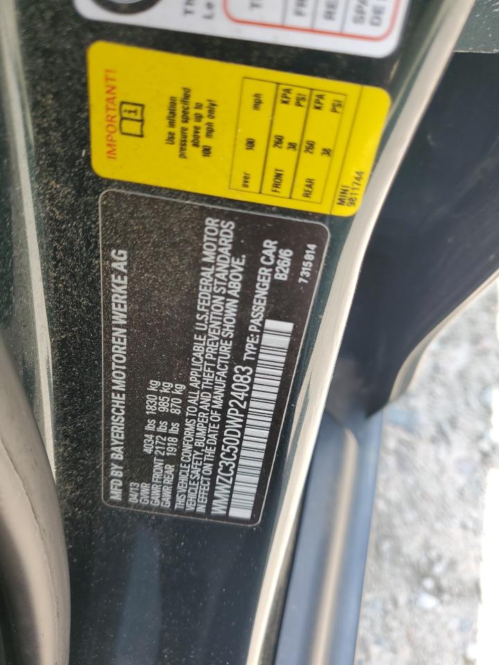 2013 Mini Cooper S Countryman VIN: WMWZC3C50DWP24083 Lot: 61133364