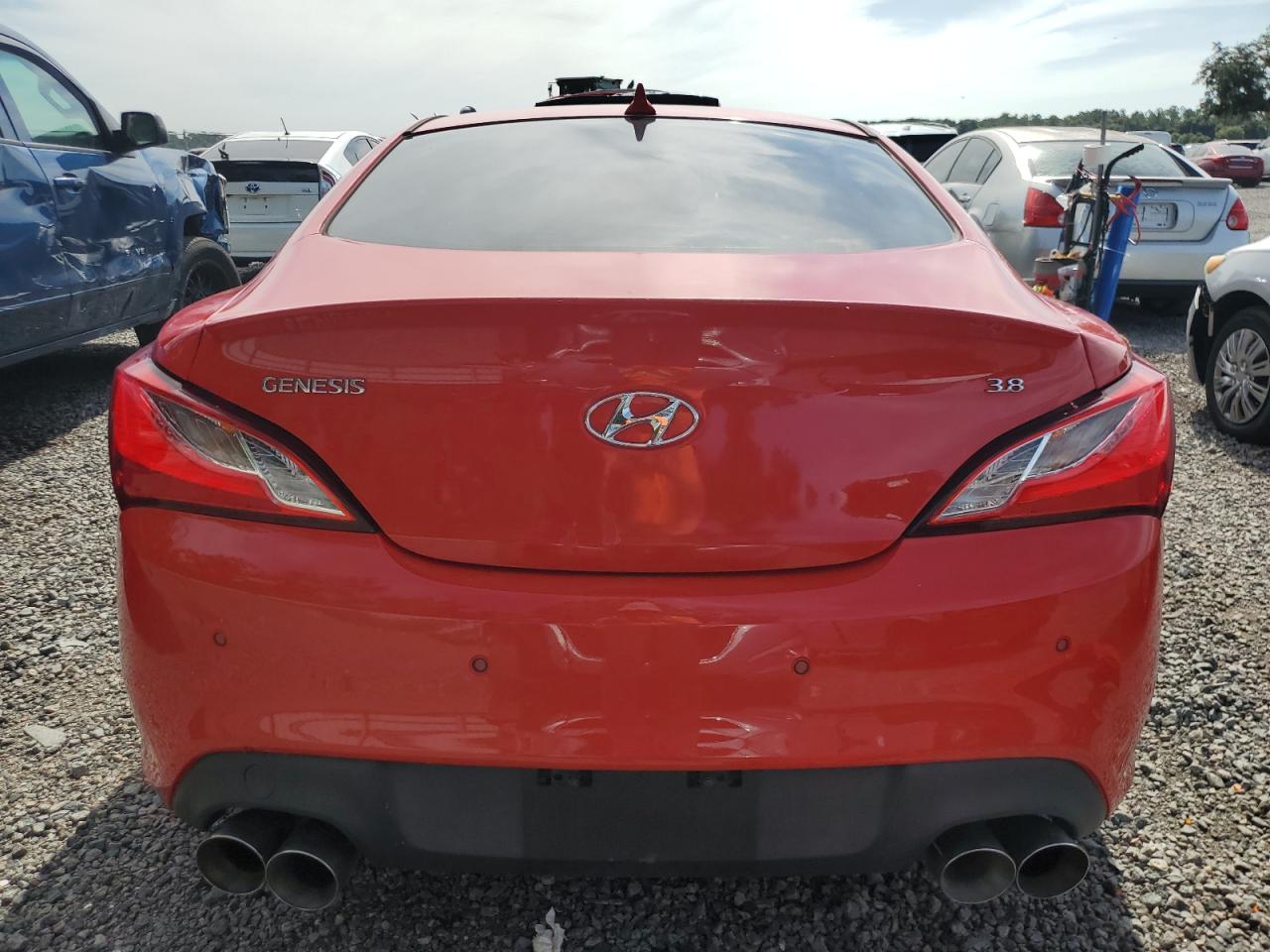 2010 Hyundai Genesis Coupe 3.8L VIN: KMHHU6KH0AU035706 Lot: 65320034