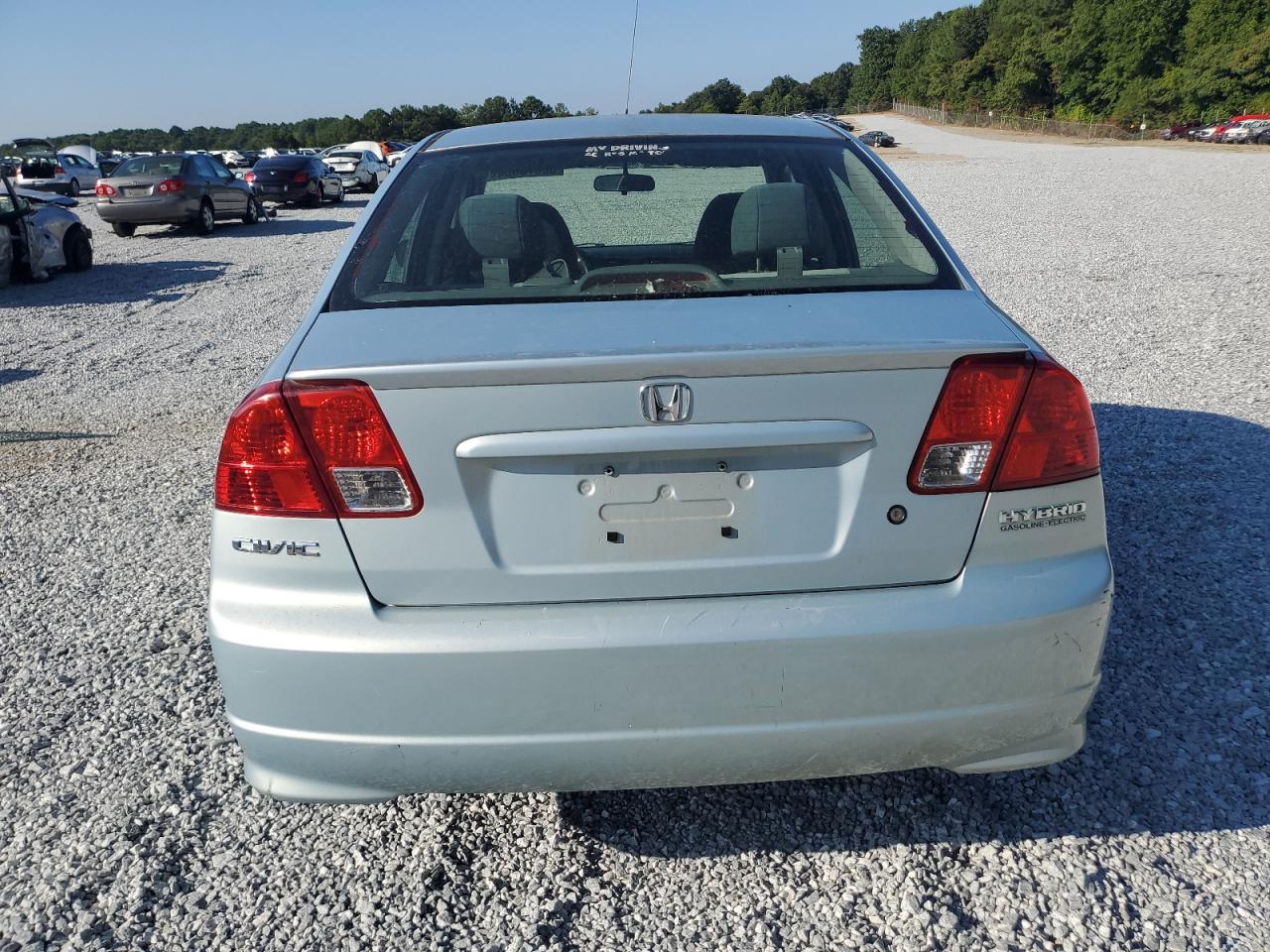 2004 Honda Civic Hybrid VIN: JHMES96694S007408 Lot: 62670554