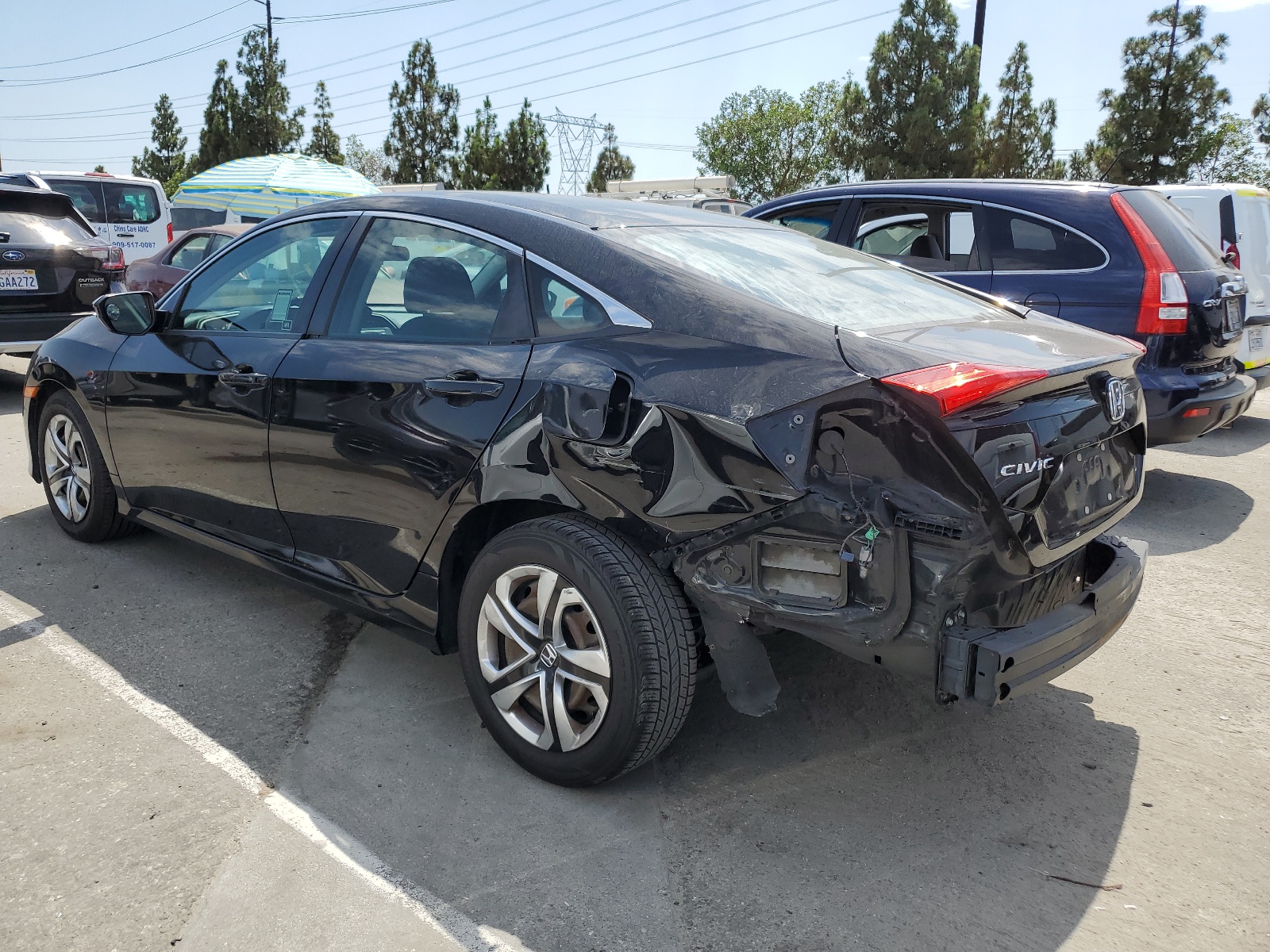 2018 Honda Civic Lx vin: 2HGFC2F5XJH508751