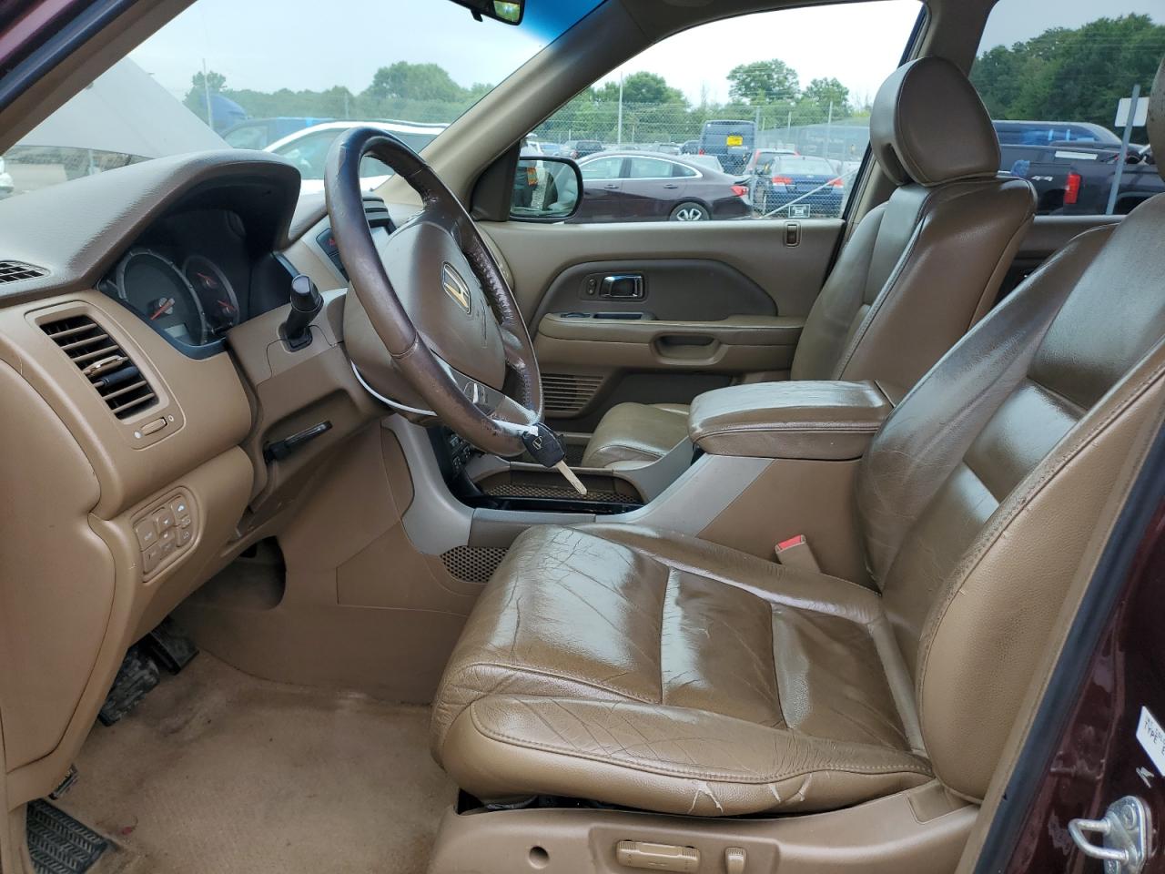 2007 Honda Pilot Exl VIN: 2HKYF18737H524782 Lot: 64397504