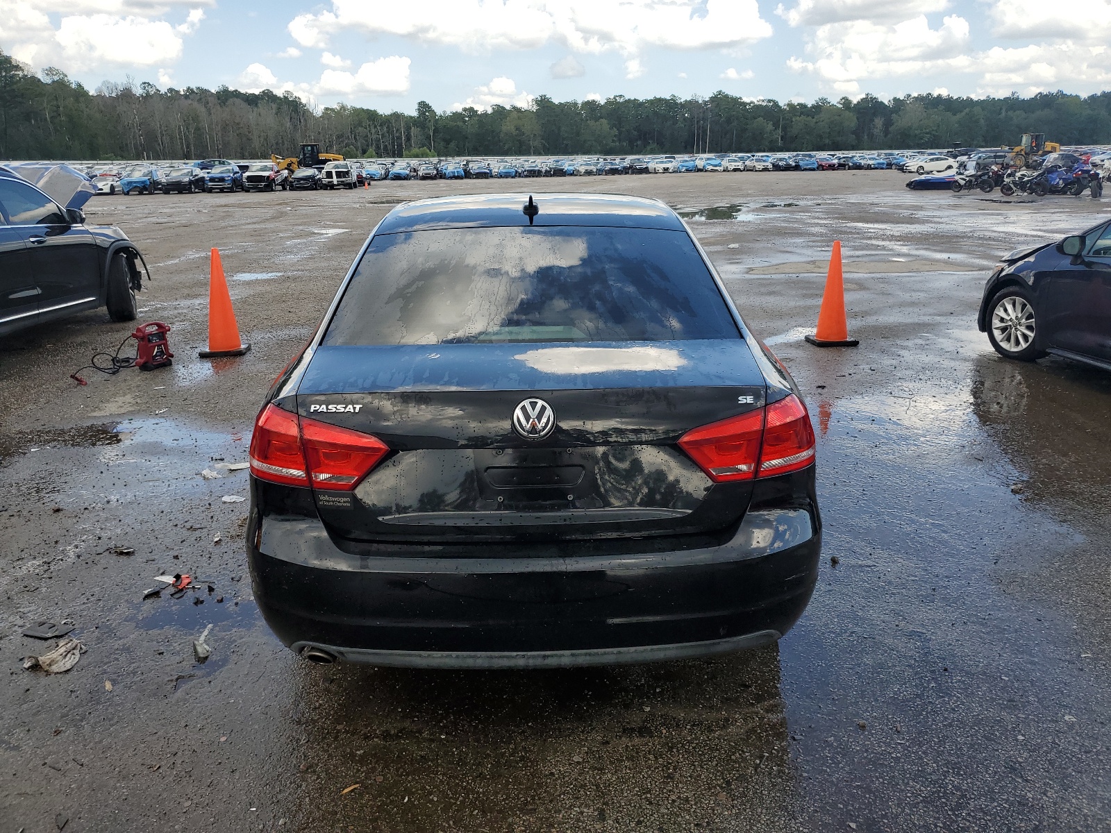 1VWBP7A32DC115058 2013 Volkswagen Passat Se