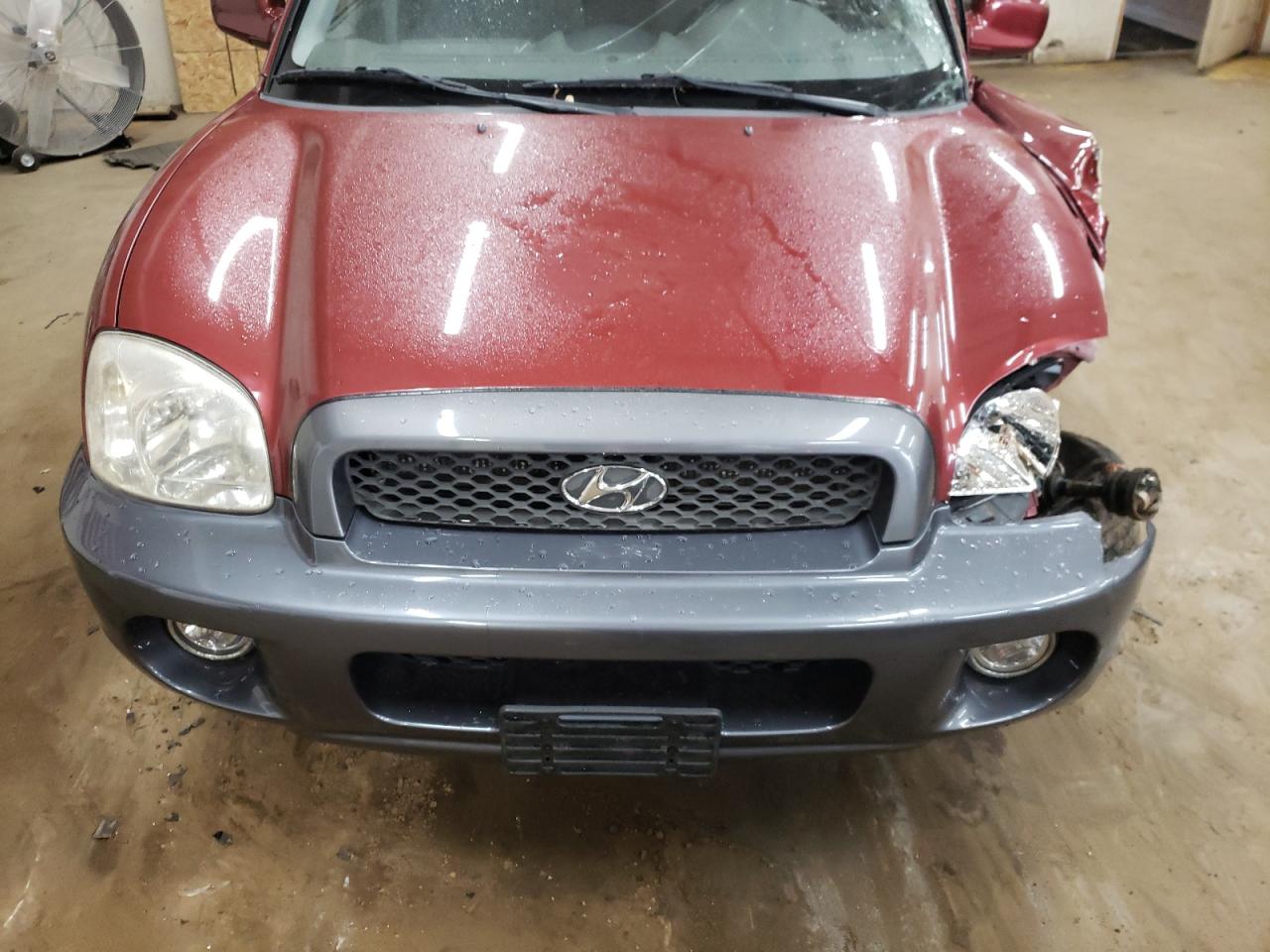 2003 Hyundai Santa Fe Gls VIN: KM8SC73E73U556525 Lot: 61689414