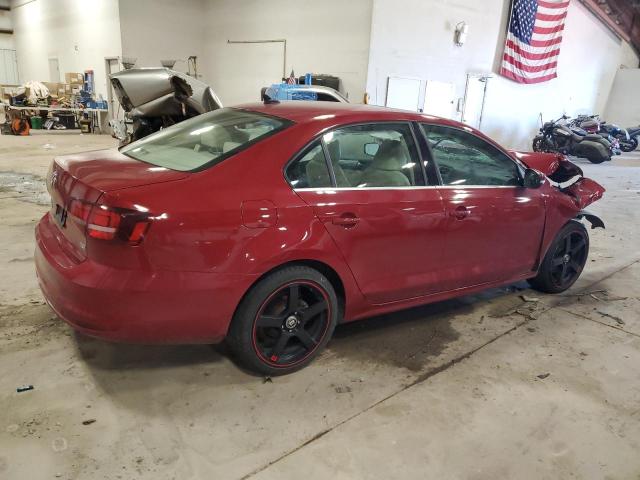  VOLKSWAGEN JETTA 2017 Czerwony