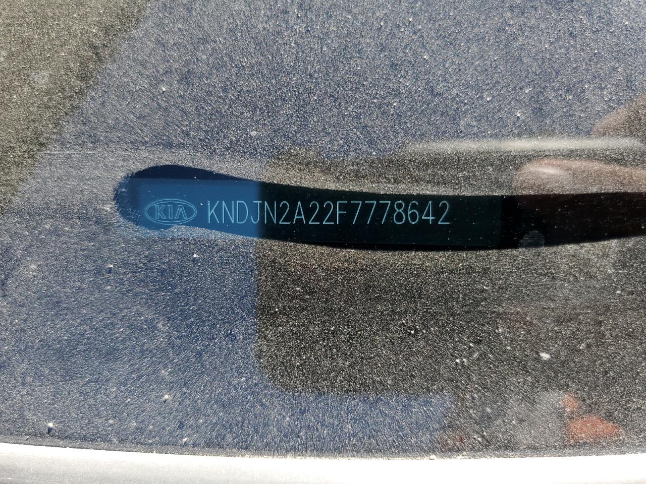 2015 Kia Soul VIN: KNDJN2A22F7778642 Lot: 62155484