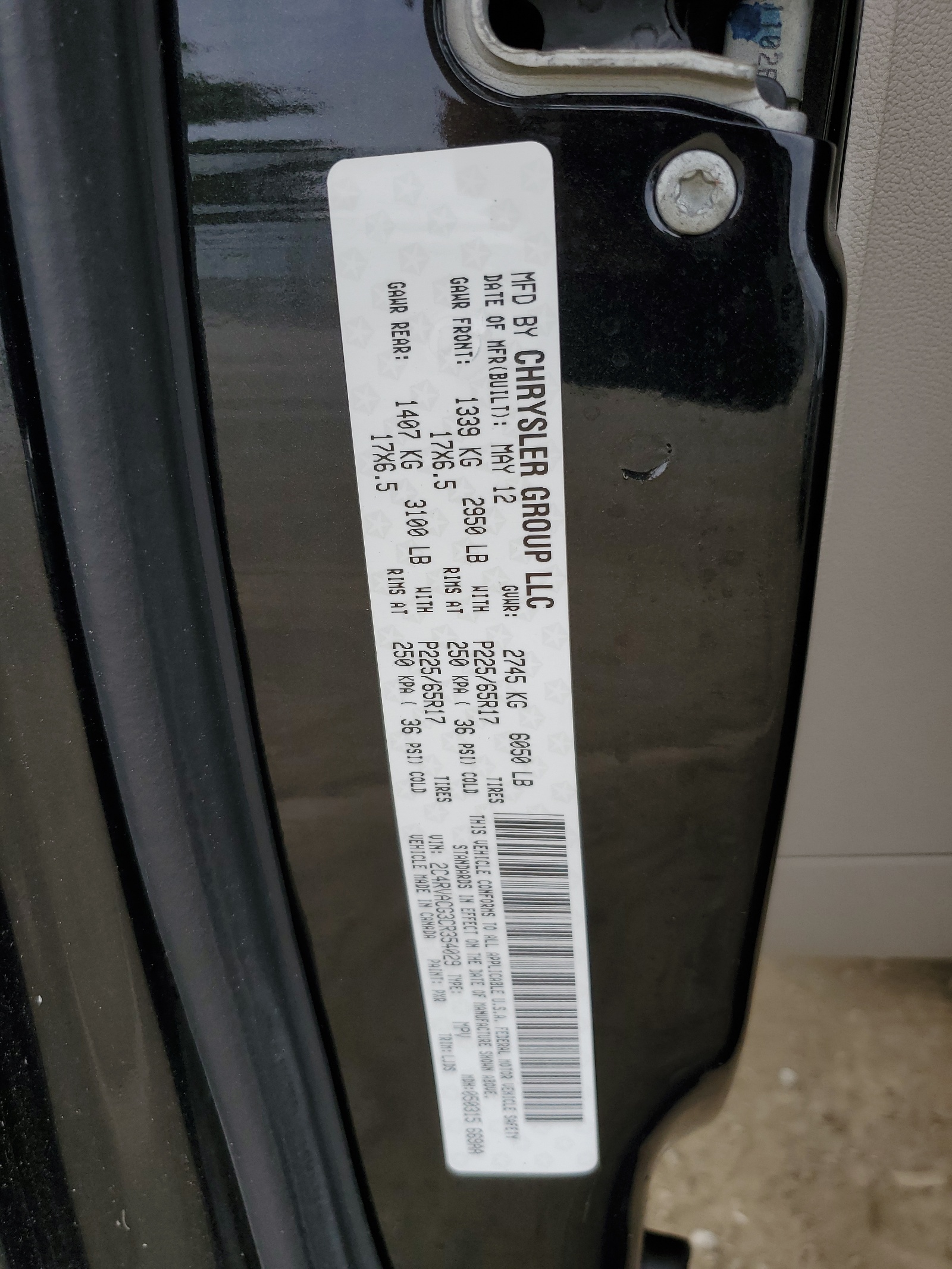 2C4RVACG3CR354029 2012 Volkswagen Routan Sel