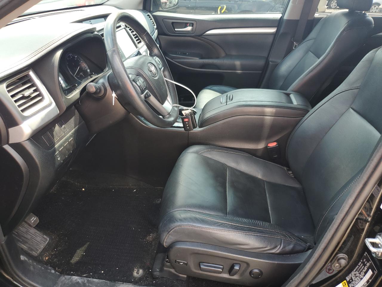 2014 Toyota Highlander Xle VIN: 5TDJKRFH8ES059477 Lot: 63683204