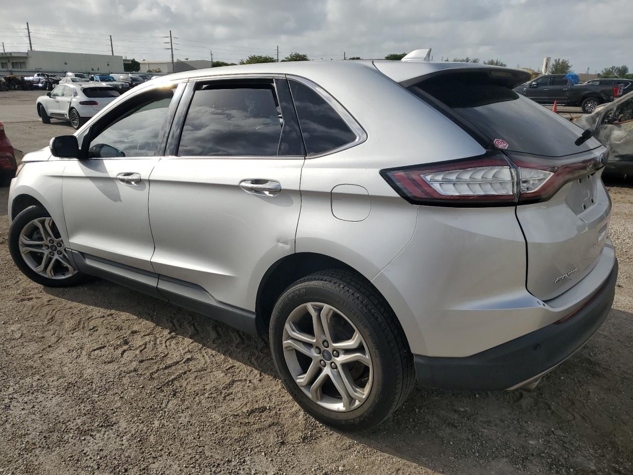 2016 Ford Edge Titanium VIN: 2FMPK3K81GBB99657 Lot: 61370444