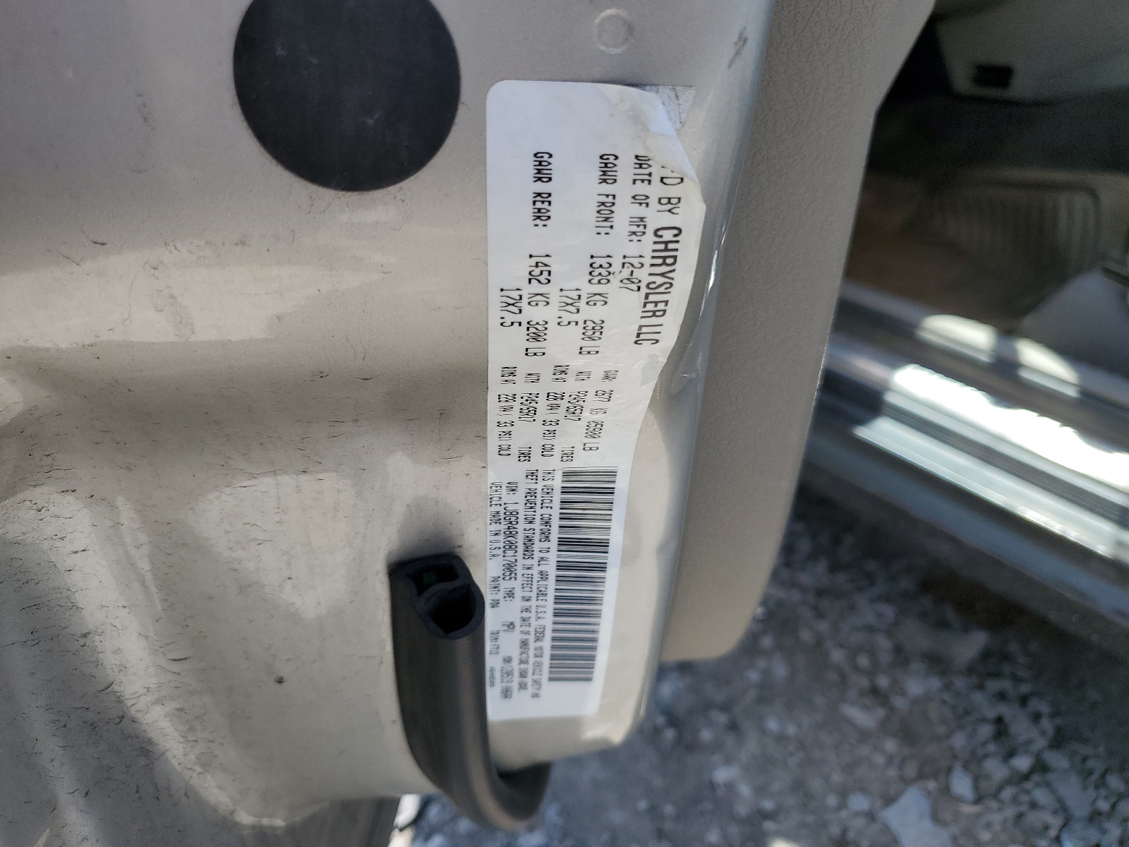 1J8GR48K08C170055 2008 Jeep Grand Cherokee Laredo