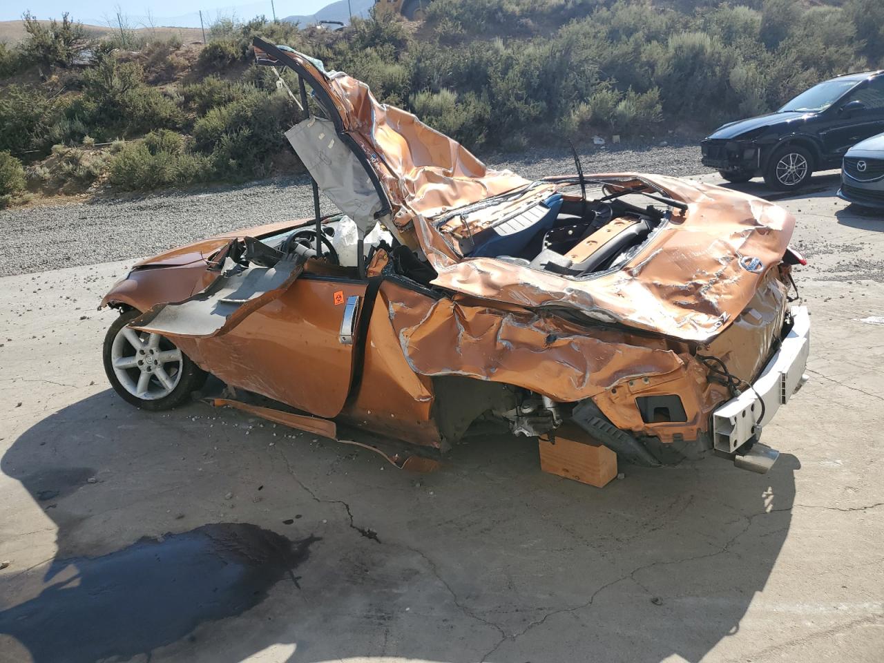 2004 Nissan 350Z Coupe VIN: JN1AZ34E74T051147 Lot: 63136874