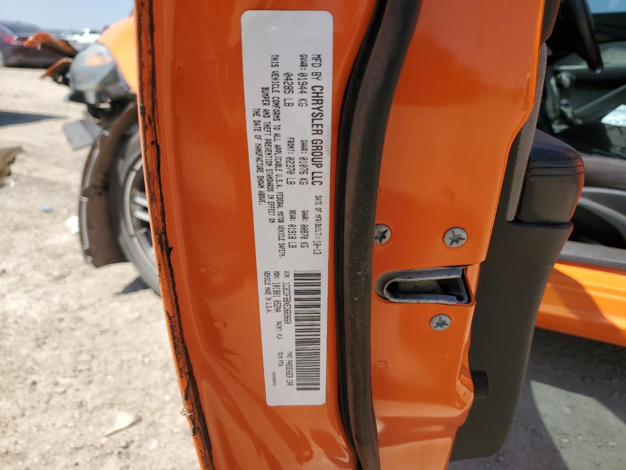 2014 Dodge Dart Sxt VIN: 1C3CDFBBXED669660 Lot: 65132494