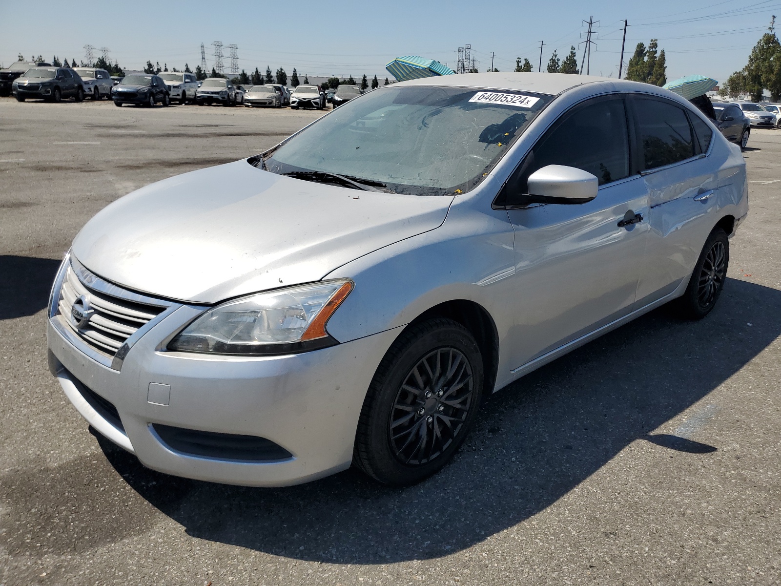 2015 Nissan Sentra S vin: 3N1AB7AP1FY262646