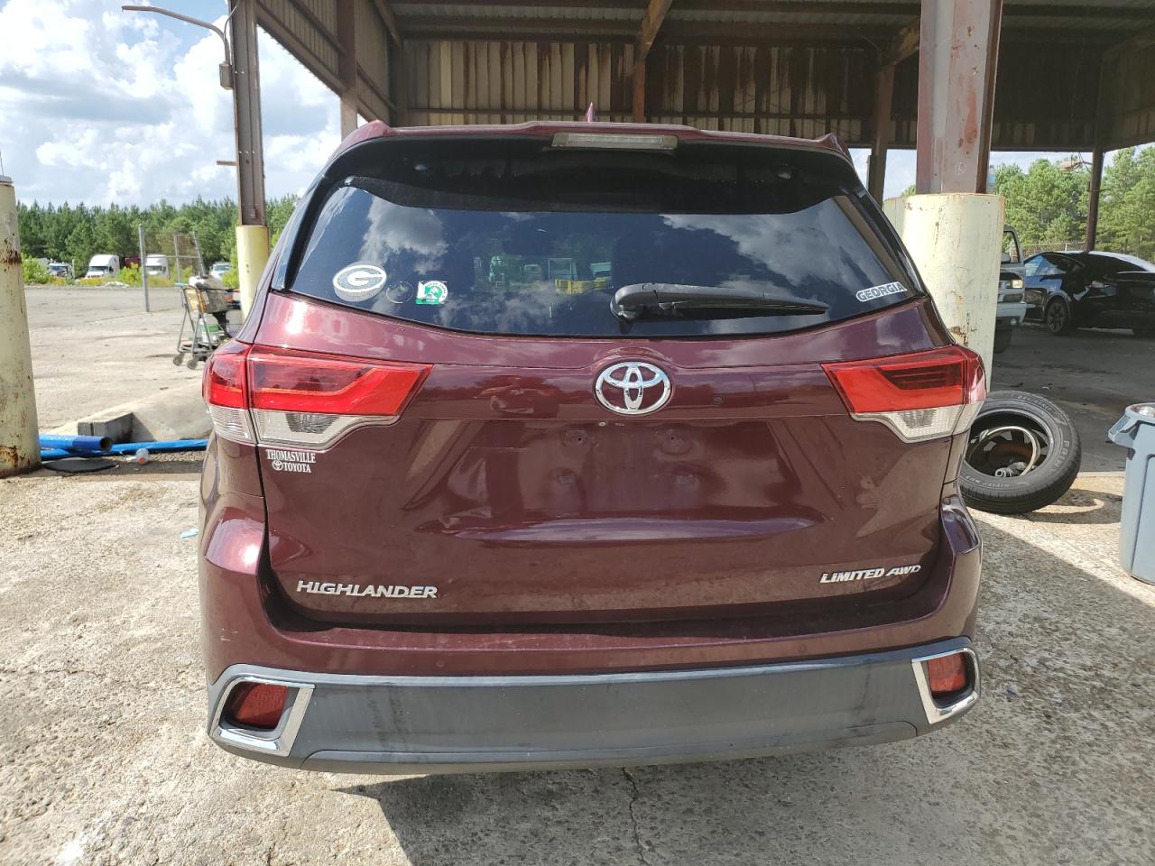 2018 Toyota Highlander Limited VIN: 5TDDZRFH6JS851470 Lot: 63822484