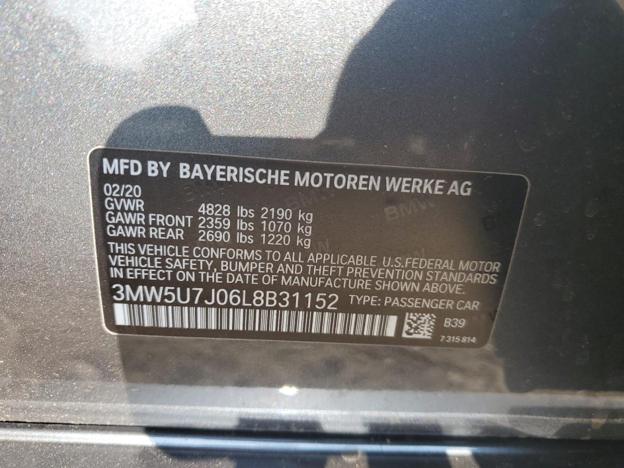 3MW5U7J06L8B31152 BMW M3 40I 14