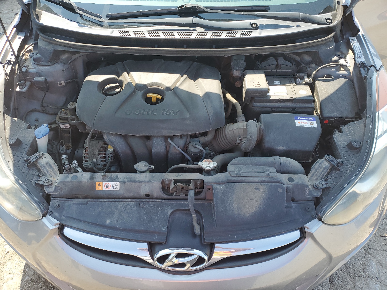 KMHDH4AE8DU934056 2013 Hyundai Elantra Gls