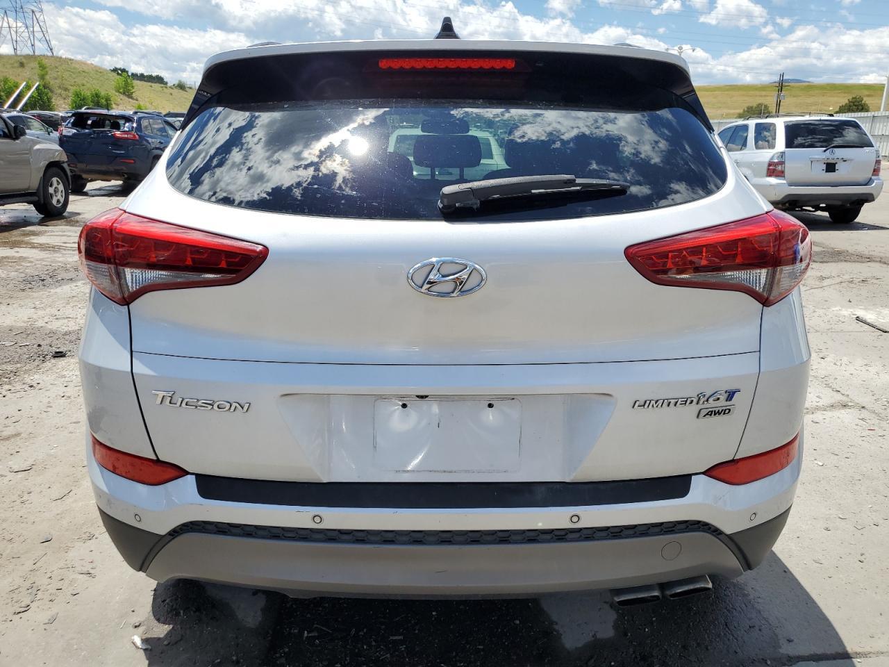 2016 Hyundai Tucson Limited VIN: KM8J3CA26GU235207 Lot: 61516044