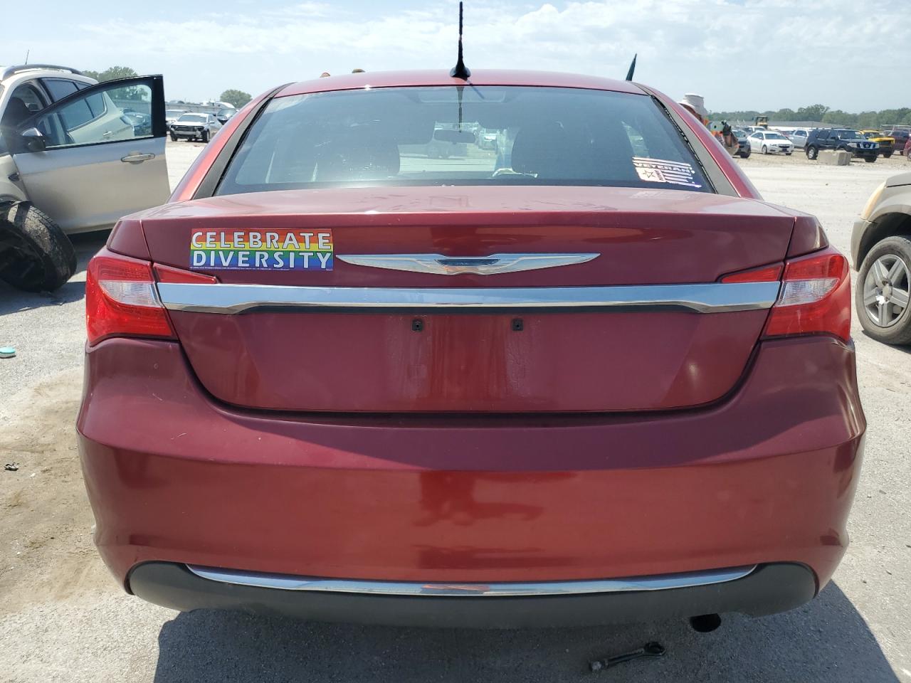 2014 Chrysler 200 Lx VIN: 1C3CCBAB8EN236927 Lot: 61734854