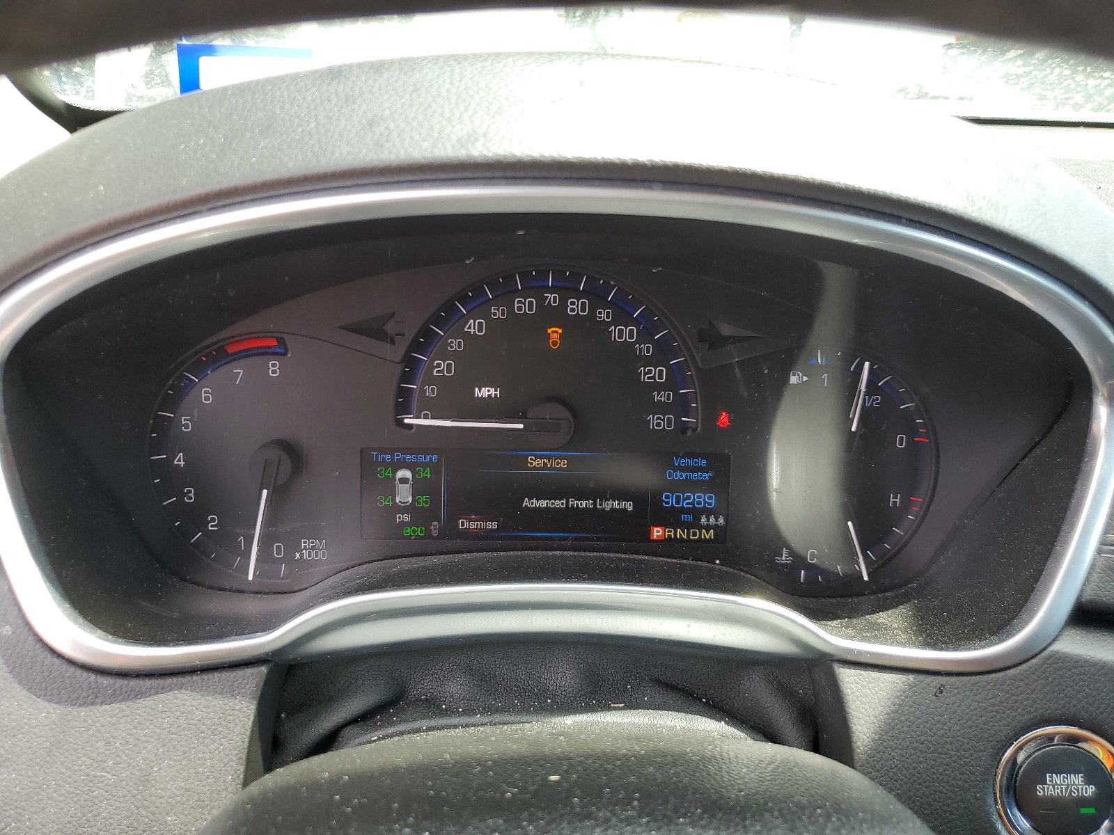 3GYFNDE38GS552221 2016 Cadillac Srx Premium Collection