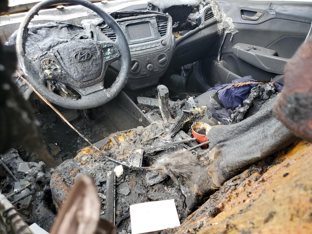 2019 Hyundai Accent Se VIN: 3KPC24A36KE064027 Lot: 63638474