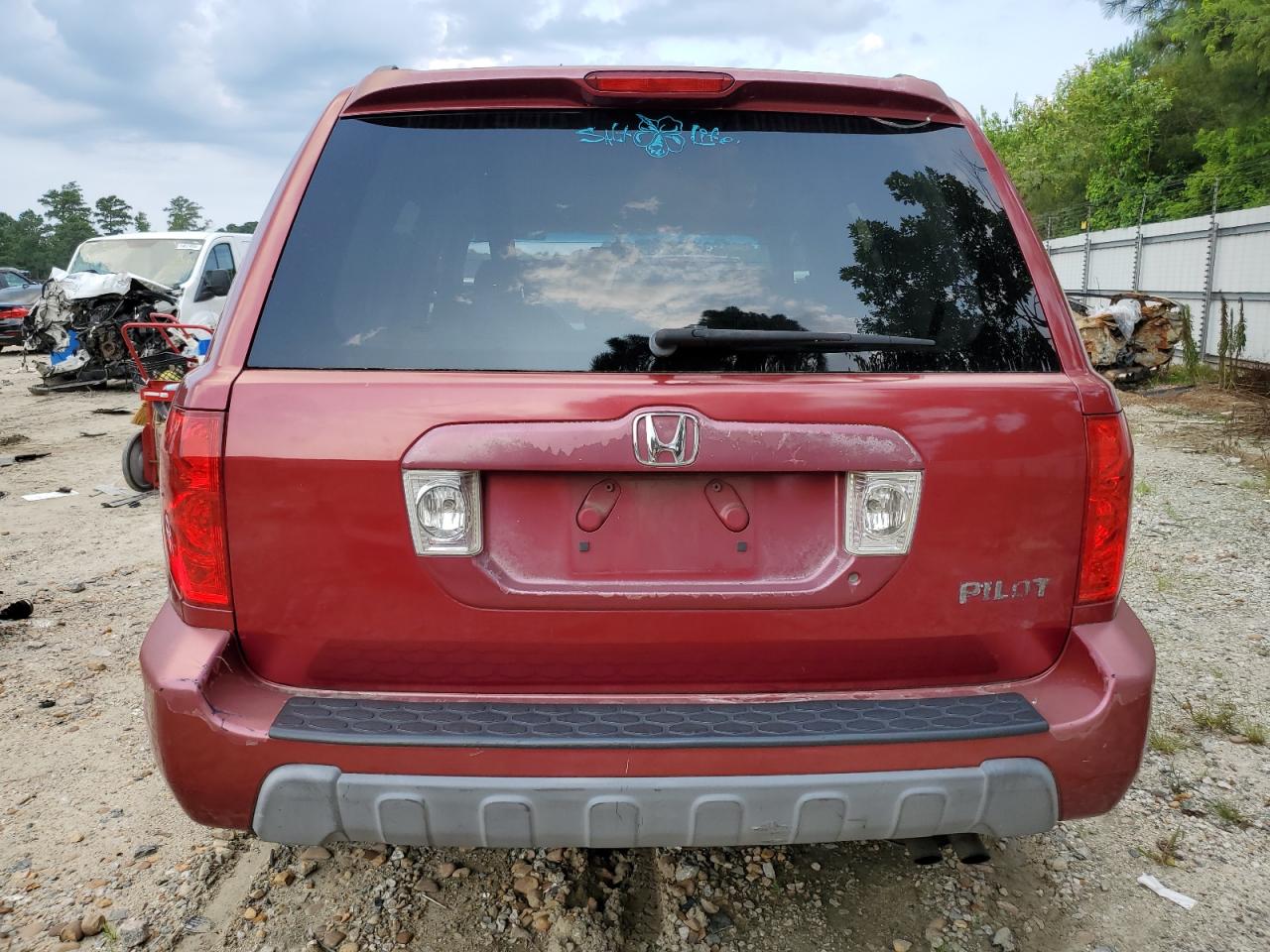 2003 Honda Pilot Ex VIN: 2HKYF18453H582537 Lot: 62101314