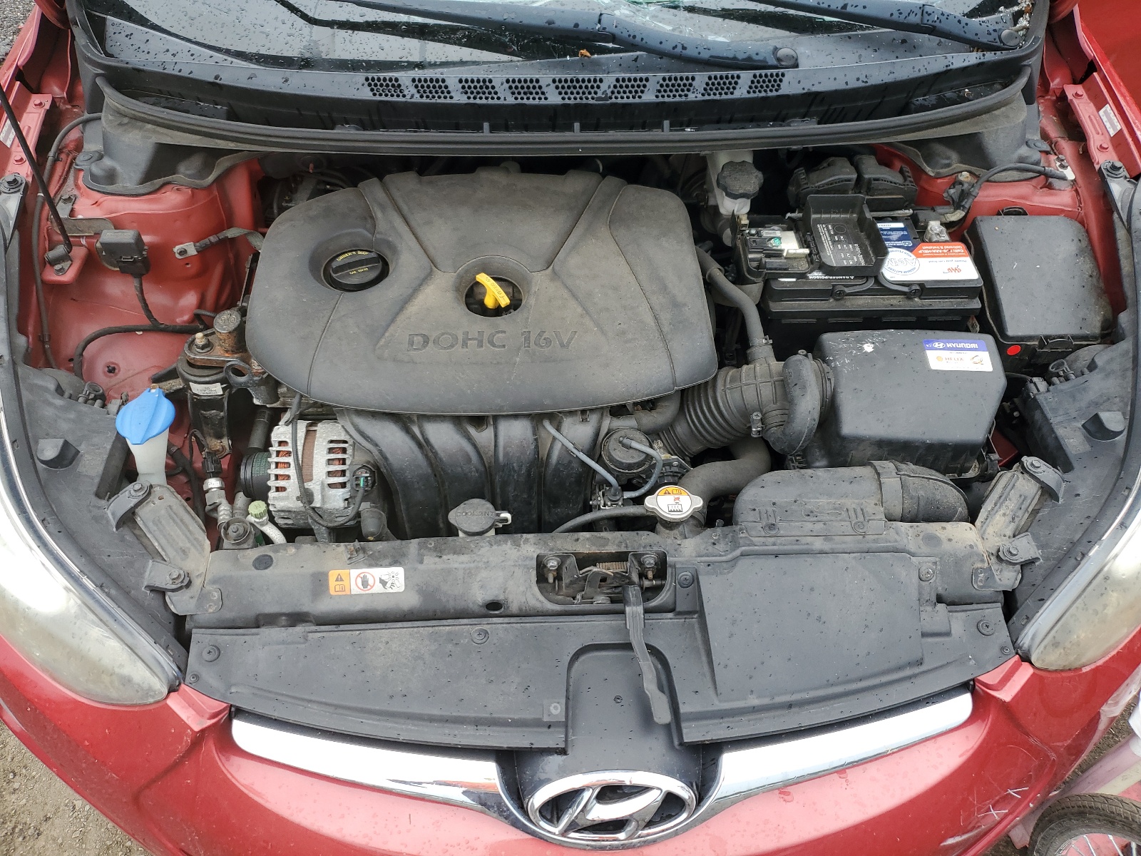 KMHDH4AE3EU151387 2014 Hyundai Elantra Se