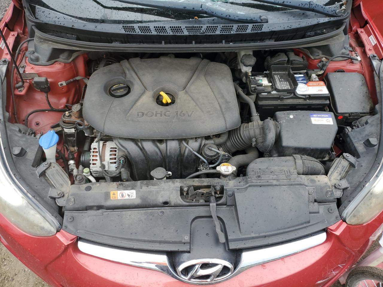 2014 Hyundai Elantra Se VIN: KMHDH4AE3EU151387 Lot: 63180674