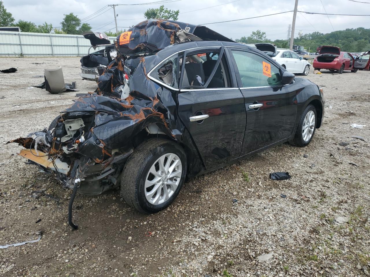 2019 Nissan Sentra S VIN: 3N1AB7APXKY447725 Lot: 62628434