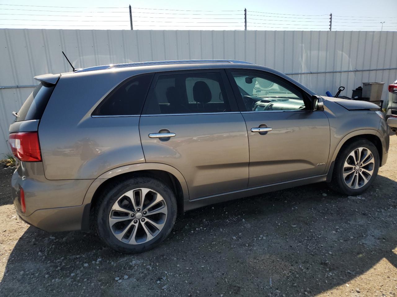 2015 Kia Sorento Sx grey null gas 5XYKWDA77FG587455 photo #4