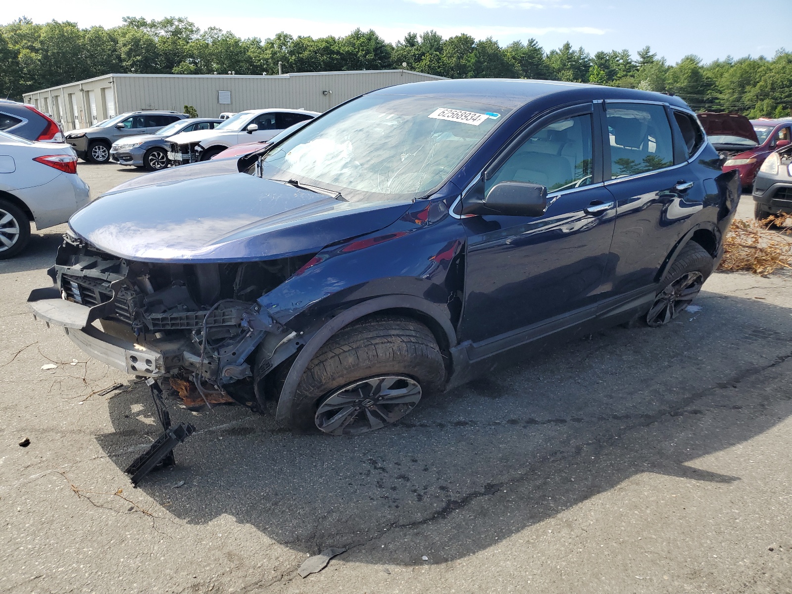 2017 Honda Cr-V Lx vin: 2HKRW6H31HH203503