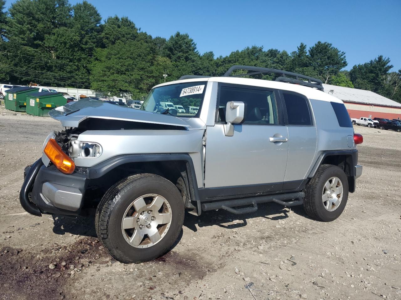 2007 Toyota Fj Cruiser VIN: JTEBU11F370062679 Lot: 64738914