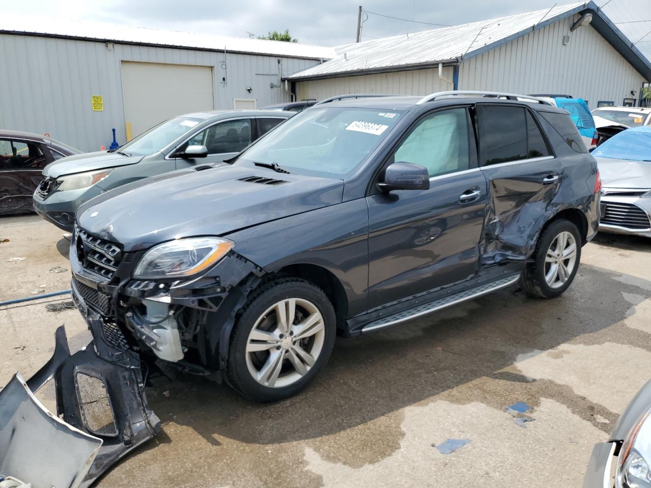2013 Mercedes-Benz Ml 350 4Matic للبيع في Pekin، IL - Side
