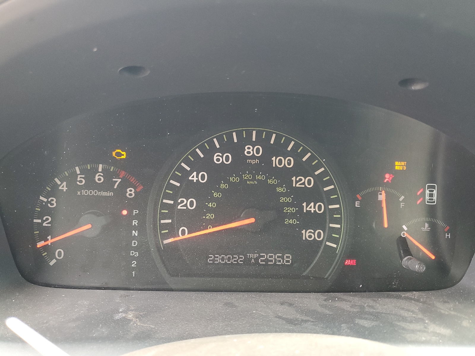 1HGCM66545A042956 2005 Honda Accord Ex