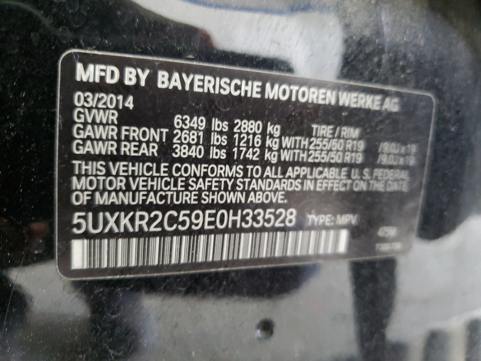 5UXKR2C59E0H33528 2014 BMW X5 Sdrive35I