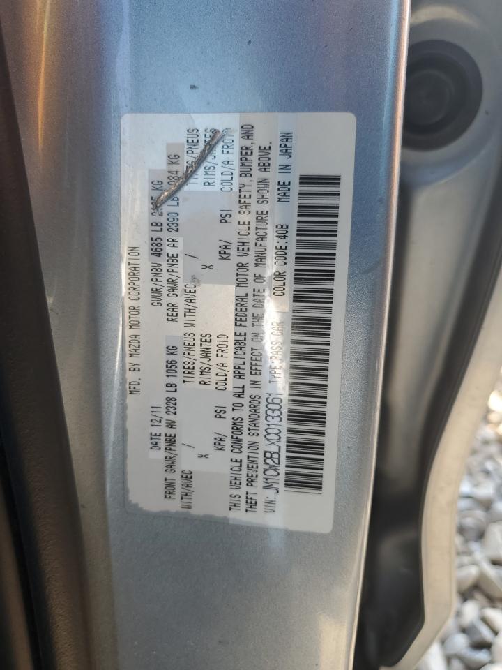 2012 Mazda 5 VIN: JM1CW2BLXC0133061 Lot: 60779634