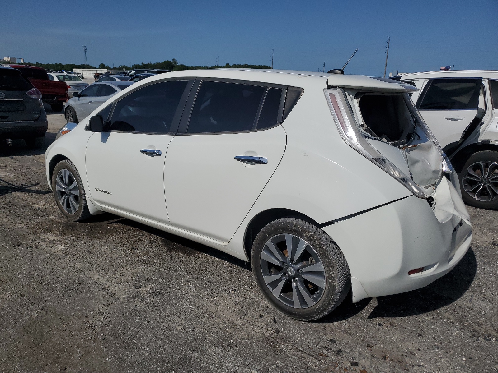 2015 Nissan Leaf S vin: 1N4AZ0CP5FC317577