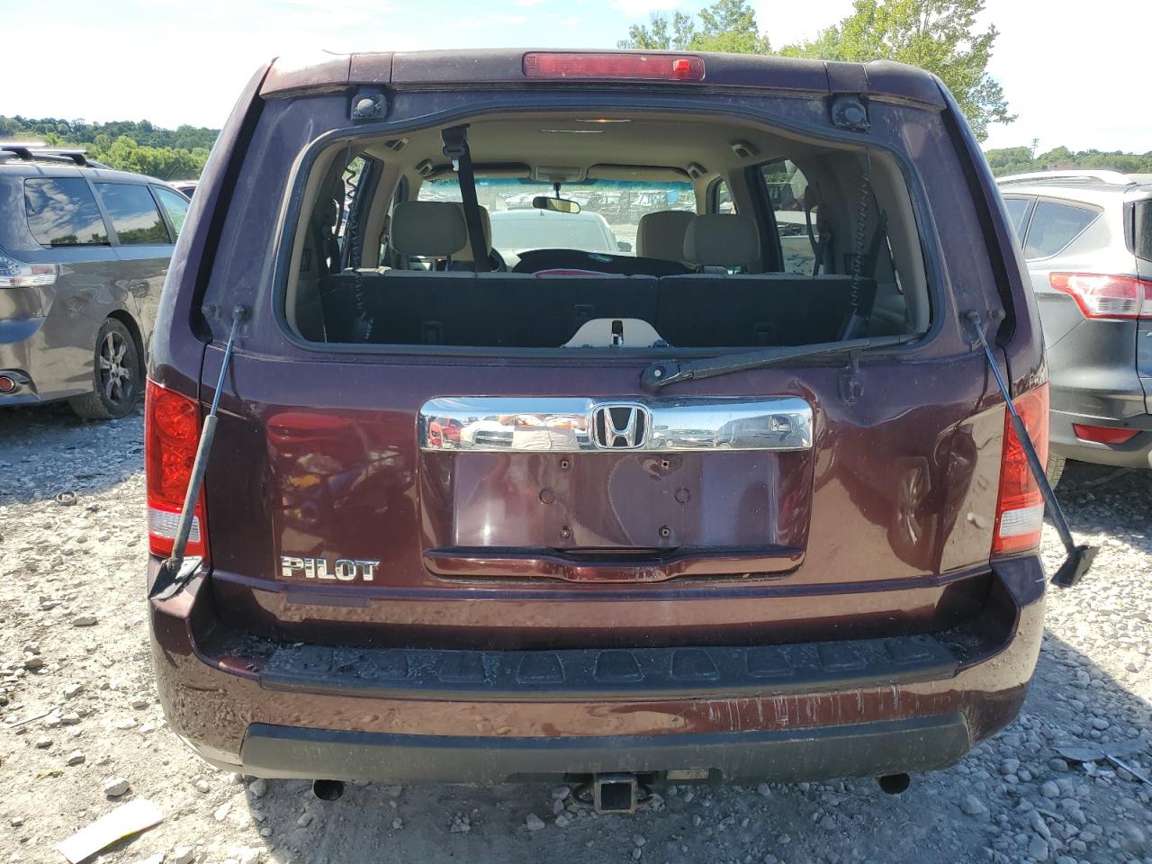 2010 Honda Pilot Lx VIN: 5FNYF3H2XAB018792 Lot: 59839254