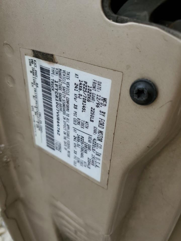 1997 Ford Ranger VIN: 1FTCR10U7VUB64762 Lot: 64165784