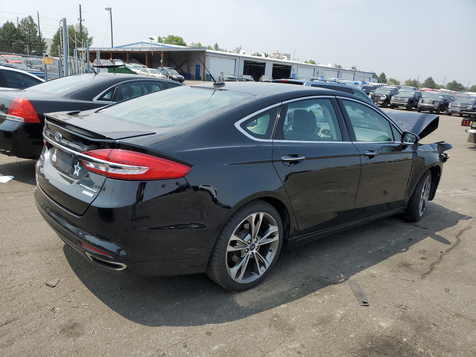 2017 Ford Fusion Titanium vin: 3FA6P0K98HR364699