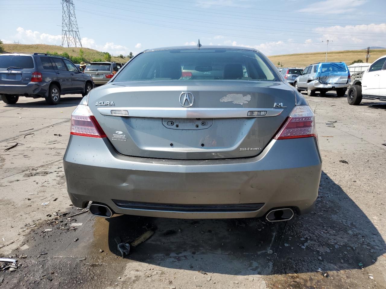 2010 Acura Rl VIN: JH4KB2F68AC001664 Lot: 63422634