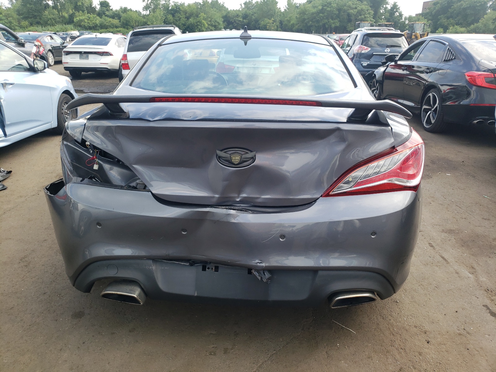 KMHHU6KJ8FU122585 2015 Hyundai Genesis Coupe 3.8L