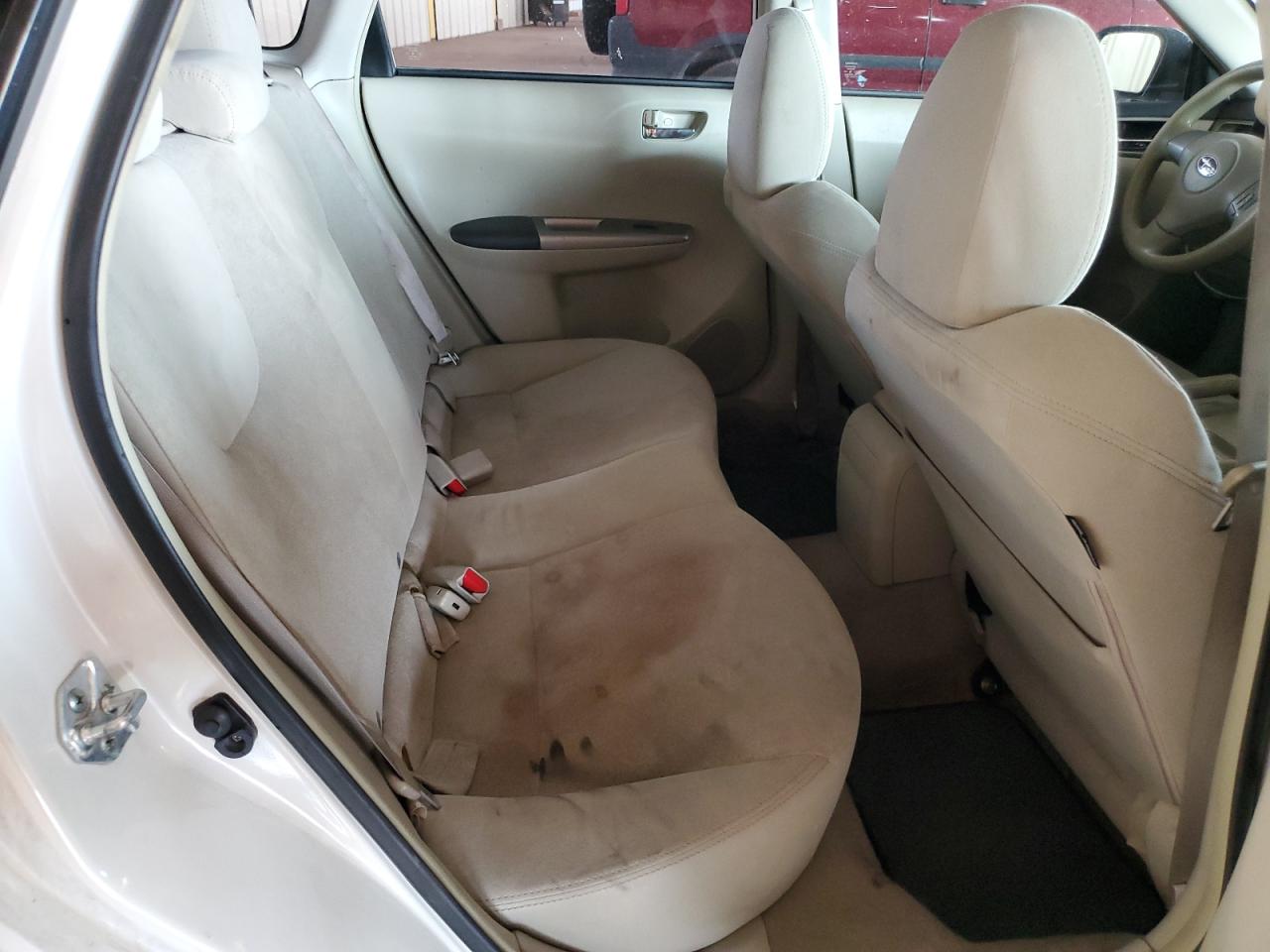 2008 Subaru Impreza 2.5I VIN: JF1GH61638H834134 Lot: 63750784