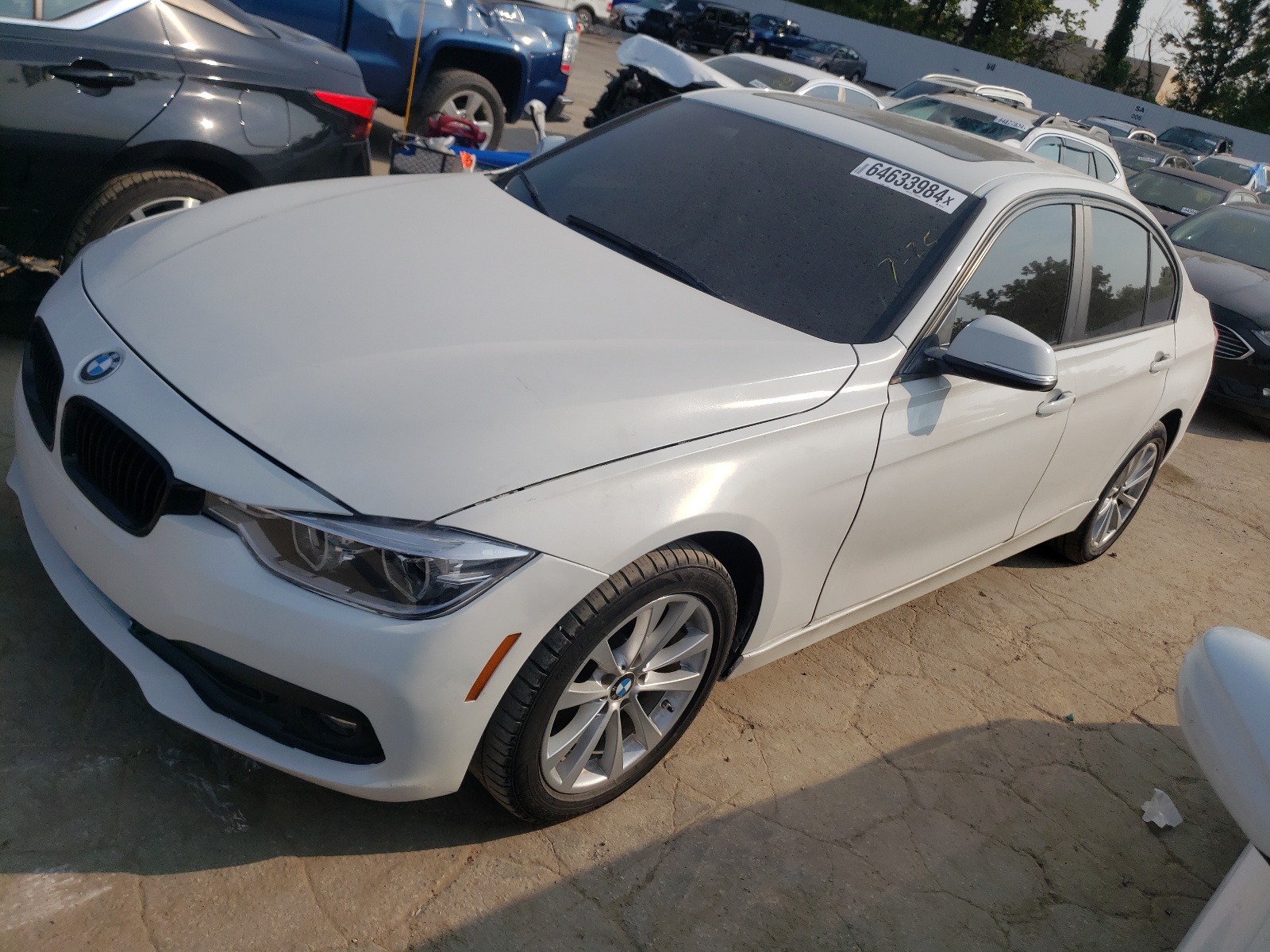 2018 BMW 320 Xi vin: WBA8E5G55JNV02054