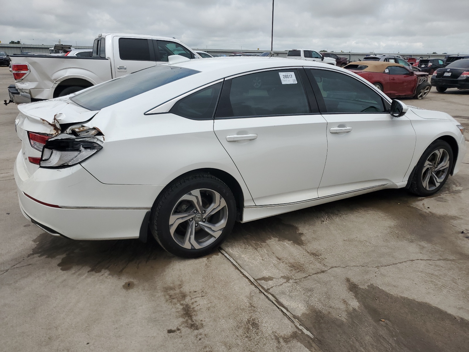 2018 Honda Accord Ex vin: 1HGCV1F48JA032478